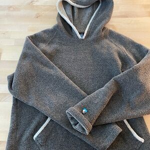 Vintage kuhl fleece hoodie, size large